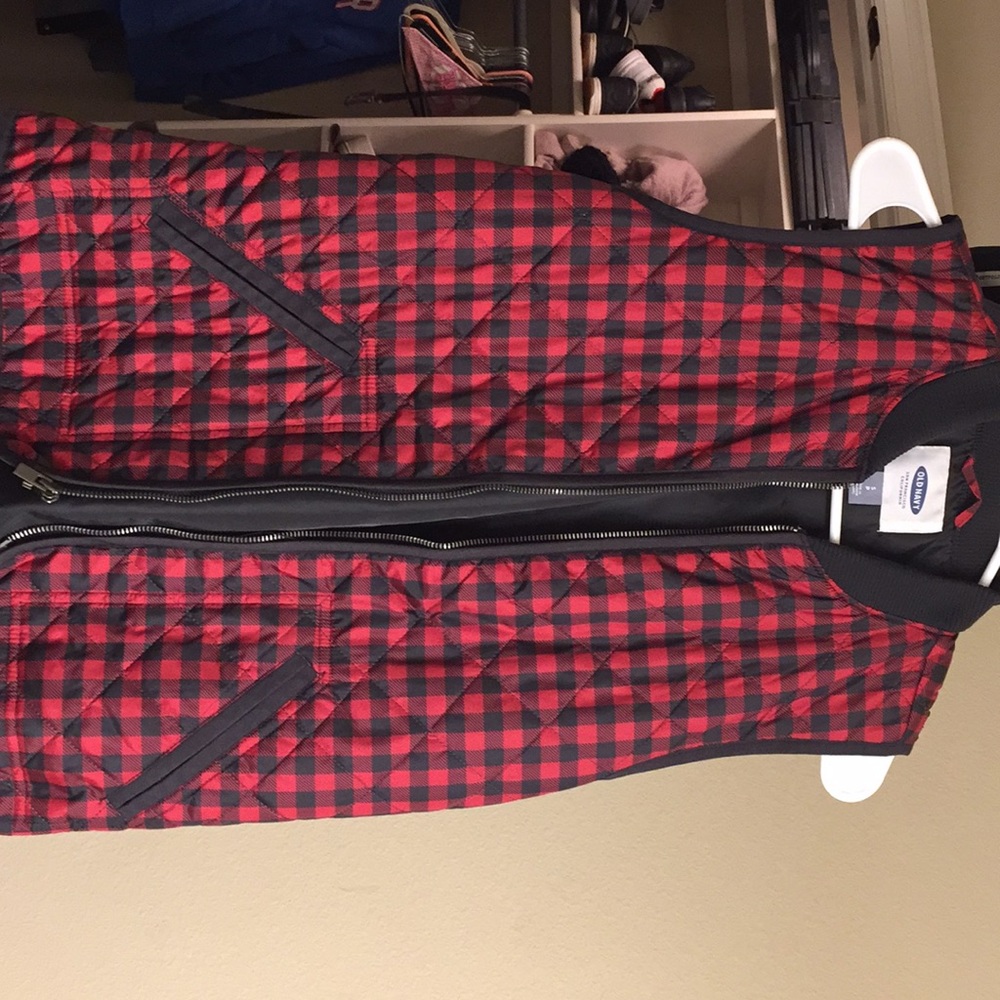 Plaid vest